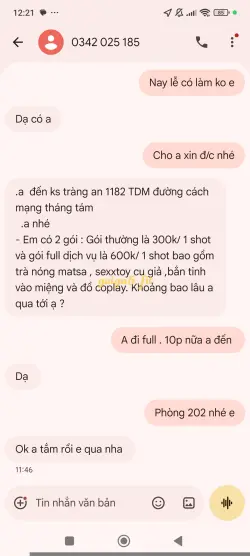 Ảnh đánh giá gái gọi