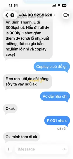 Ảnh đánh giá gái gọi
