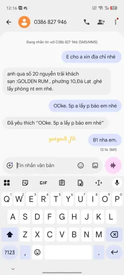 Ảnh đánh giá gái gọi