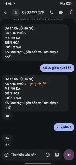 Ảnh đánh giá gái gọi