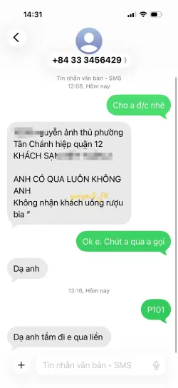 Ảnh đánh giá gái gọi