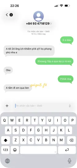 Ảnh đánh giá gái gọi