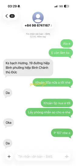 Ảnh đánh giá gái gọi