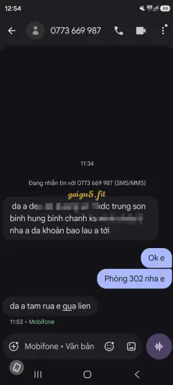 Ảnh đánh giá gái gọi