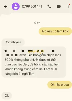 Ảnh đánh giá gái gọi