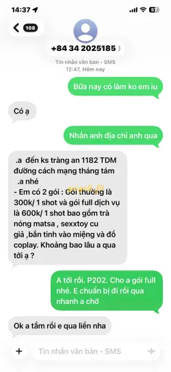 Ảnh đánh giá gái gọi